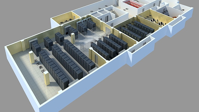 3D機(jī)房動(dòng)環(huán)監(jiān)控系統(tǒng)