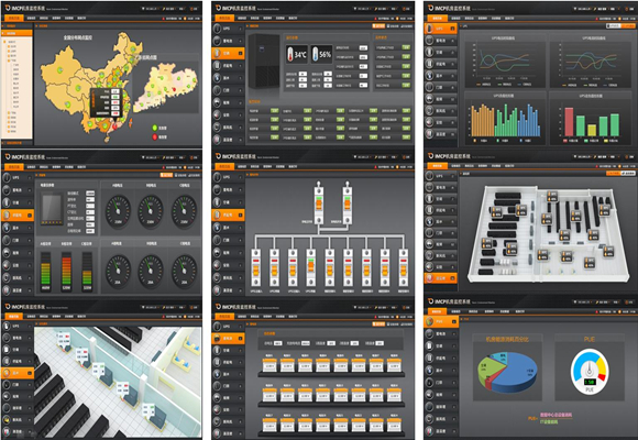 IMCP綜合監(jiān)控管理平臺界面